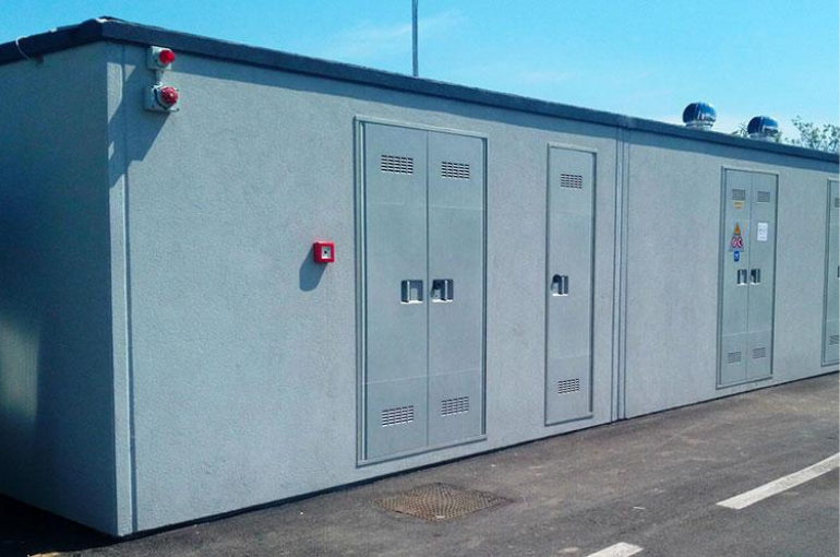Cabina elettrica MT per impianti industriali